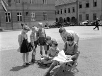 Gornji grad. Markov trg 1950-ih godina